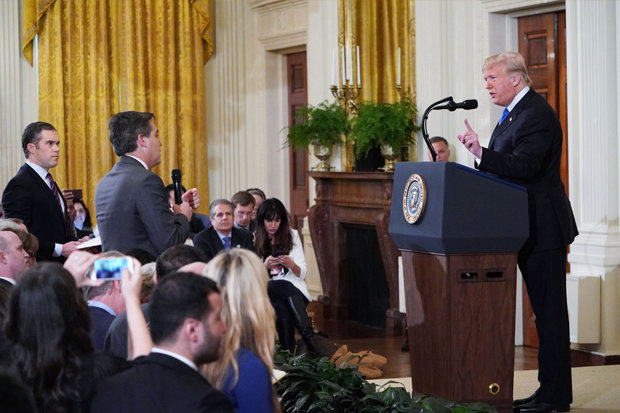 Acosta was banned from the White House after a series of challenging questions