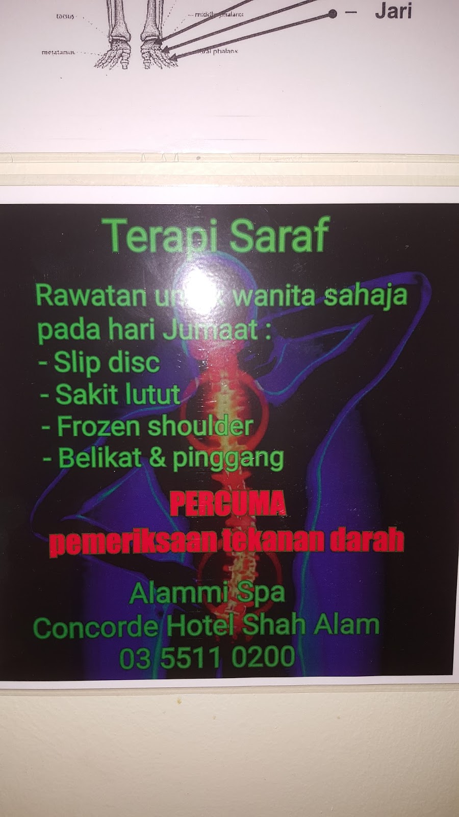 Ubat Sakit Saraf Bahu - Rawatan z