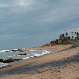 Bheemunipatnam Beach in Andhara Pradesh