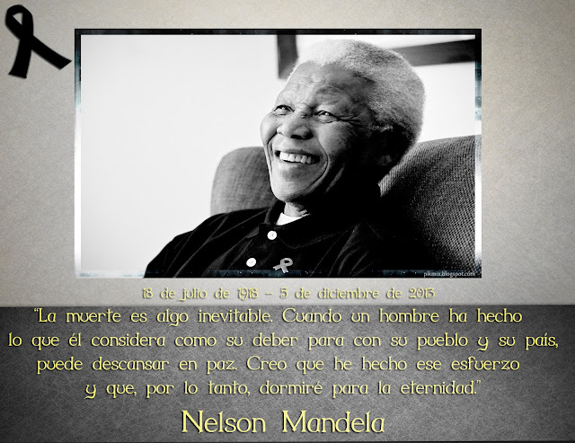 Nelson Mandela Descansa en paz