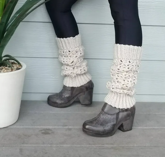 crochet boot topper pattern
