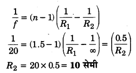 Solutions Class 12 भौतिकी विज्ञान-I Chapter-9 (किरण प्रकाशिकी एवं प्रकाशिक यंत्र)