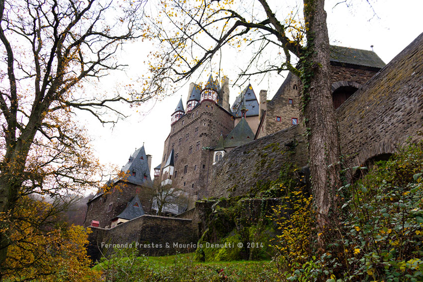 lateral do Castelo de Burg-Eltz