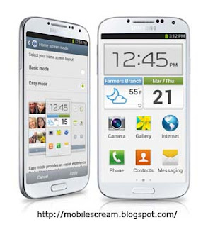 Samsung Galaxy S® 4 (Cricket), White Frost 