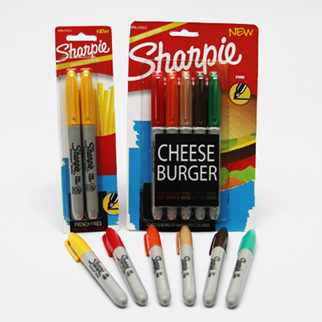 Sharpie releases cheeseburger collection