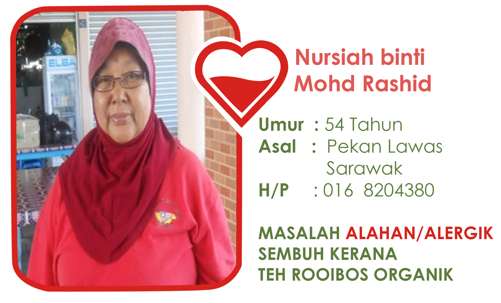 Rooibos Teh Organik: TESTIMONI