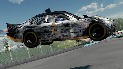 NASCAR The Game Inside Line - Car in air