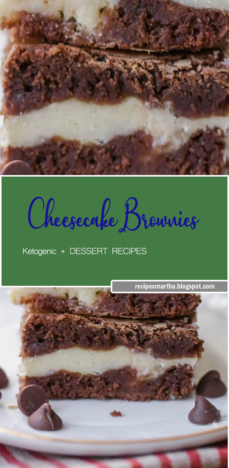 These AMAZING Cheesecake Brownies are a delicious brownie dessert filled with a layer of cheesecake and baked to perfection.