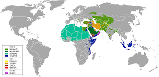 İslam dünyasının haritası