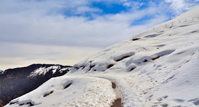 Prashar lake in winter