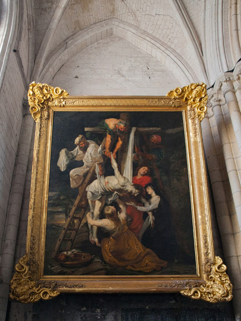 jiemve, Sain-Omer, Cathédrale Notre-Dame, Rubens, Descente de Croix