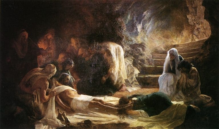 Jesús es sepultado (Mateo 27:50-61)