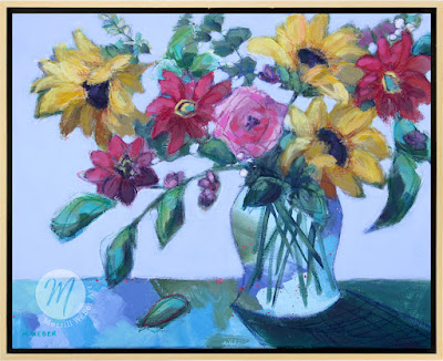 walking-on-sunshine-floral-painting-merrill-weber