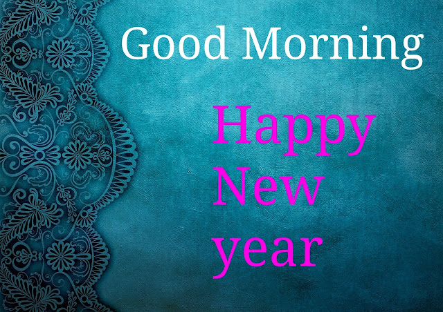 Good Morning Wish You a Happy New Year Card