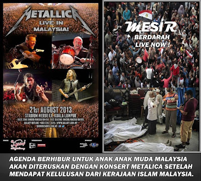 Konsert Metallica Live In Malaysia [21 August 2013] Stadium Merdeka Kuala Lumpur