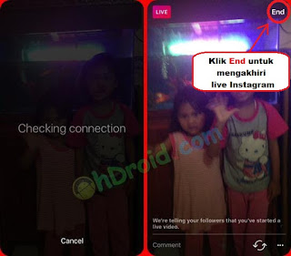 Cara Live di Instagram Android dan iPhone