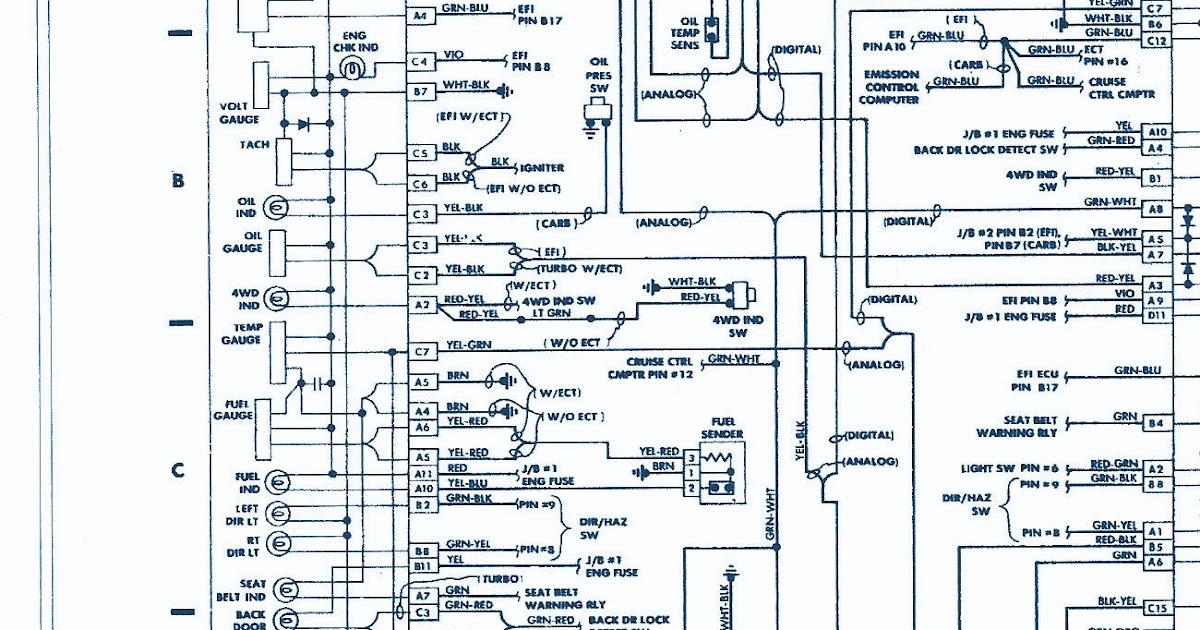 Forum Diagram: 1987 Toyota Pickup 4wd 22r engine Wiring  