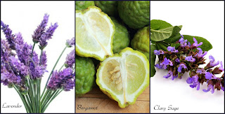 Lavender, bergamot and clary sage 