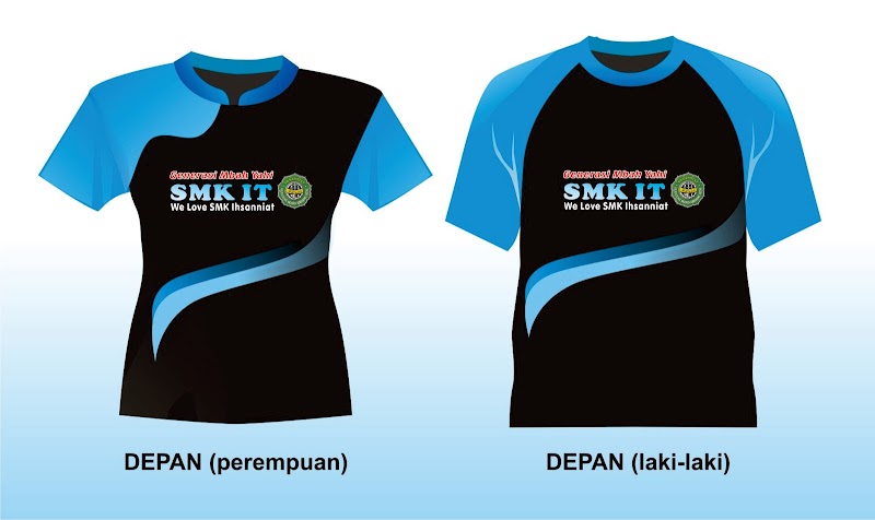 26+ Desain Kaos SMK TKJ