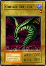 Sinister Serpent-Teana - S-POW e A-POW (Original)-Yugioh FM PRO Sinister Serpent-8,59%