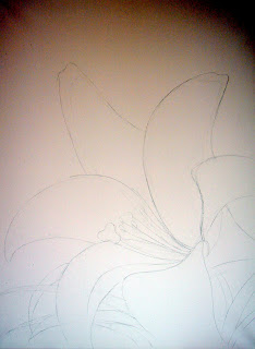 Gunderpond: Easter Lily - The Sketch