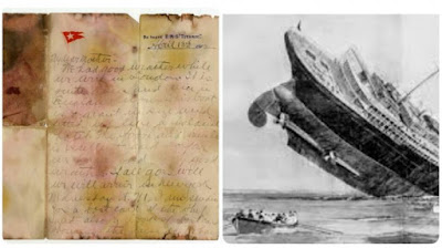 Surat Terakhir Tulisan Tangan Harapan Penumpang Titanic Sebelum Karam...