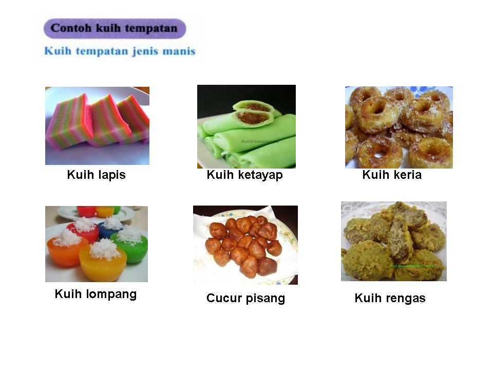 KHB - ERT: CONTOH-CONTOH KUIH TEMPATAN