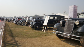  6th 21 Gun Salute International Vintage Car Rally and Concours Show in at Red Fort