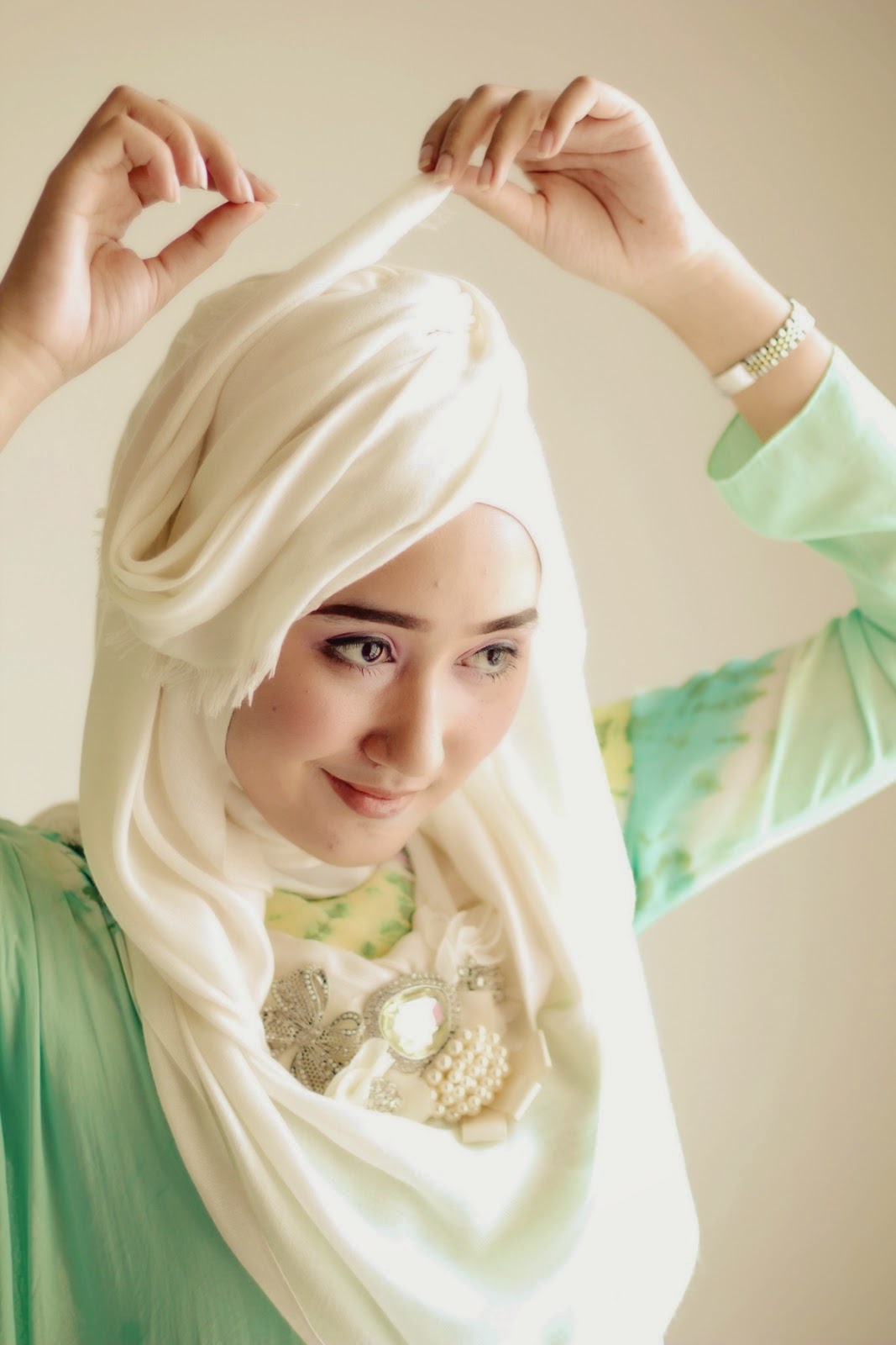 CINTA DALAM KARDUS Tutorial Hijab Pashmina Dian Pelangi Part 2