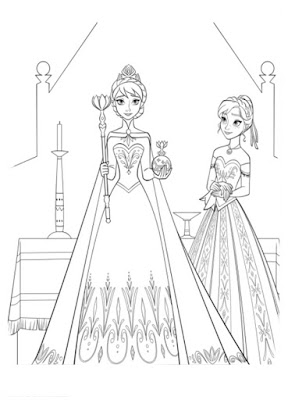 imprimir desenhos para colorir do frozen