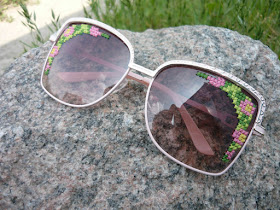 Embroidered Sunglasses DIY