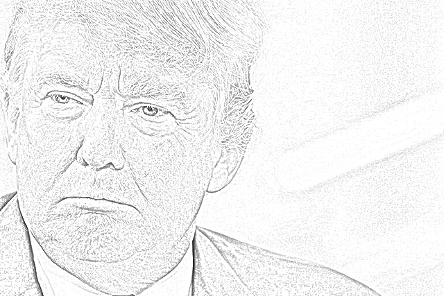 President Donald Trump coloring.filminspector.com