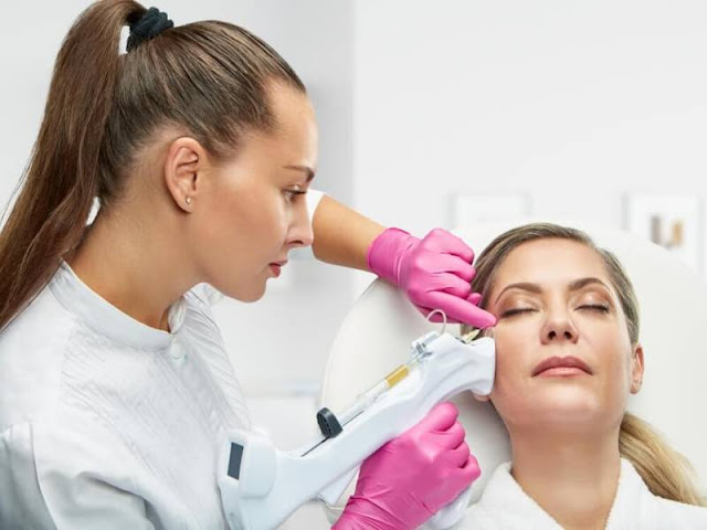 Proses pengulangan perawatan PRP wajah