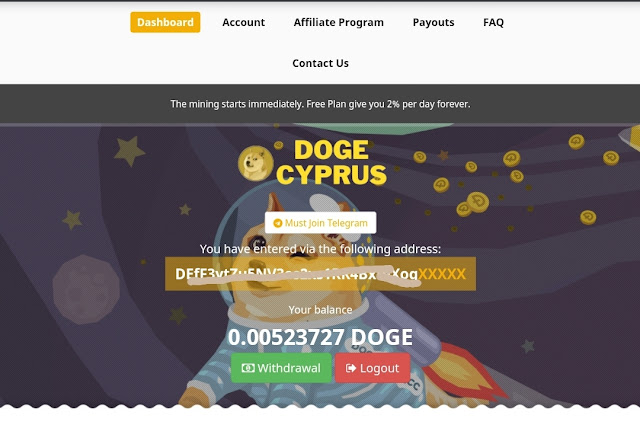 Free doge coin