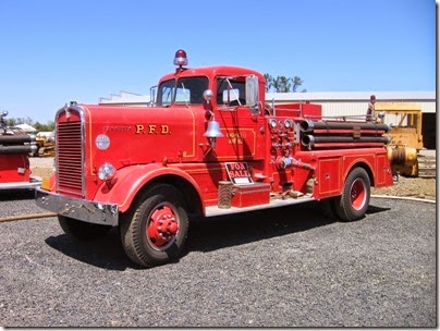IMG_2477 Portland Fire Department 1951 Kenworth Hall Scott Fire Truck at Antique Powerland in Brooks, Oregon on August 3, 2008