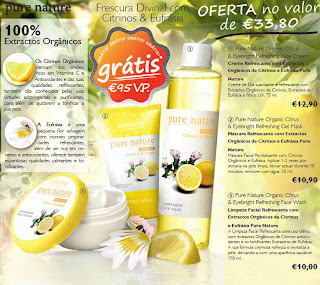 Citrinos e Eufrásia Oriflame