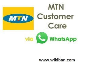 How to chat with MTN care on whatsapp