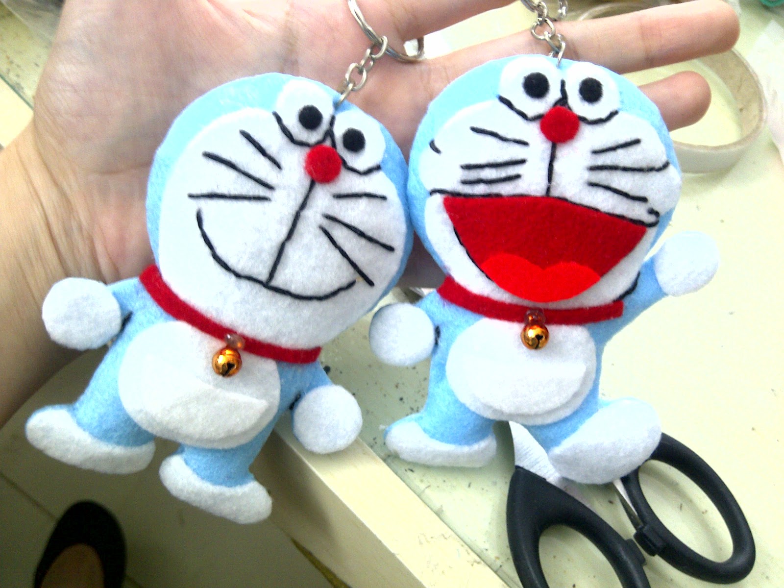 Bebiliciouse Flanel Gantungan Doraemon