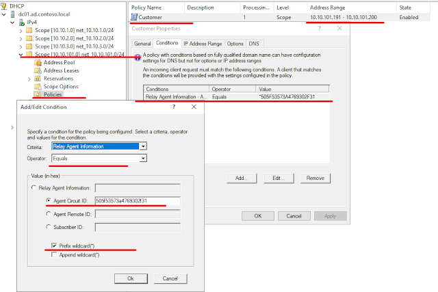 03 - DHCP Policy Configuration