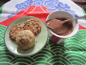 Chocolat chaud aux cookies, texture épaisse du chocolat