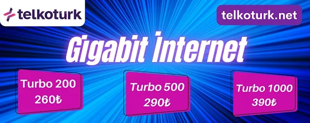 Gigabit İnternet - Telkotürk
