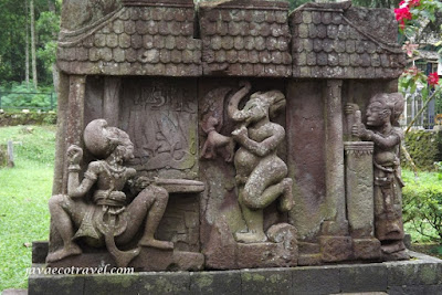 Ganesha and The Keris maker in Sukuh Temple