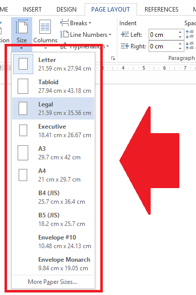 Cara Mengganti Ukuran Kertas Pada Ms Word 2013 - Tutorial 