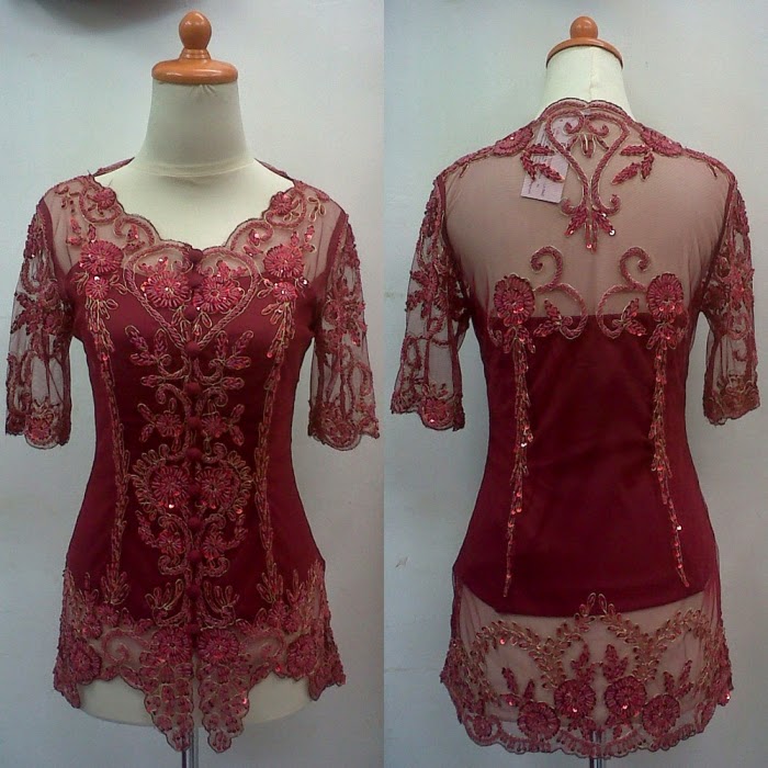 kebaya lengan pendek