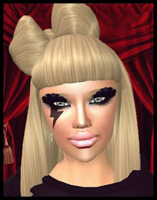 lady gaga poker face makeup. lady gaga poker face makeup.