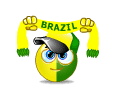 Emoticones Futboleros por Países Brazil