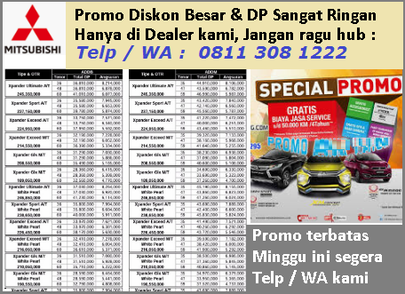  Harga  Mobil  Xpander Surabaya Promo Diskon Kredit Mobil  