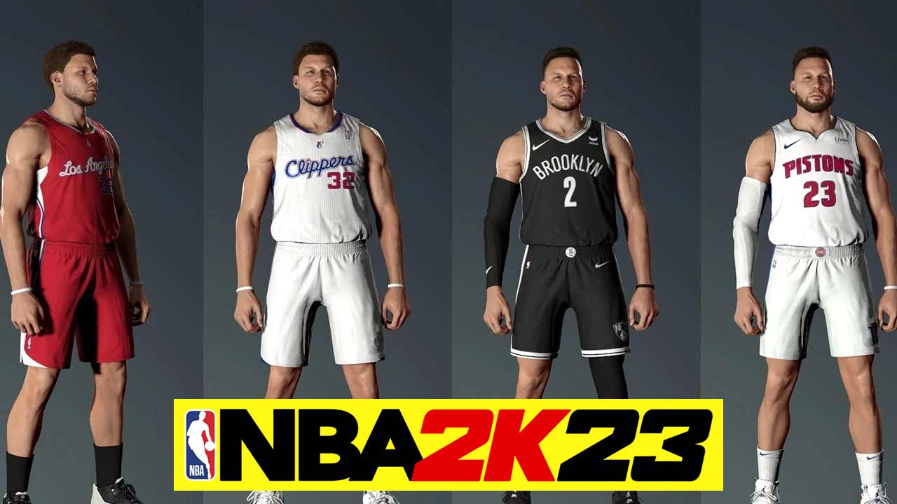 NBA 2K23 Blake Griffin Cyberface