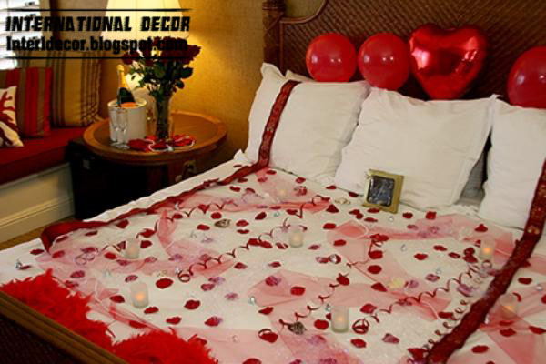  Romantic  bedroom  decorating ideas  for Valentine s  day 2013