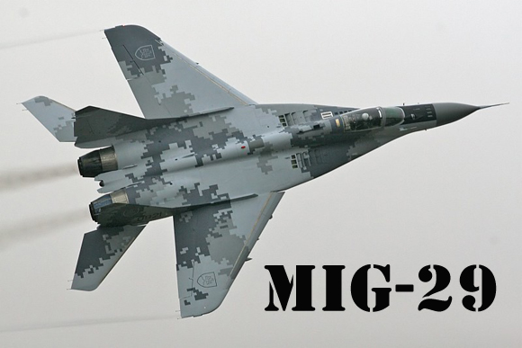 avión caza mig 29